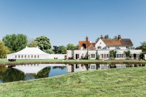 Prested Hall from the Moat