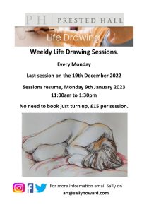 Life Drawing 1 Prested Hall