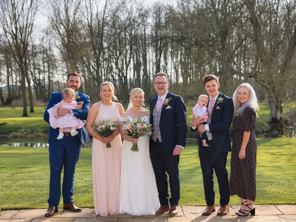 Bride Q&A: Sarah & Chris. March wedding. Spring, Easton Grange