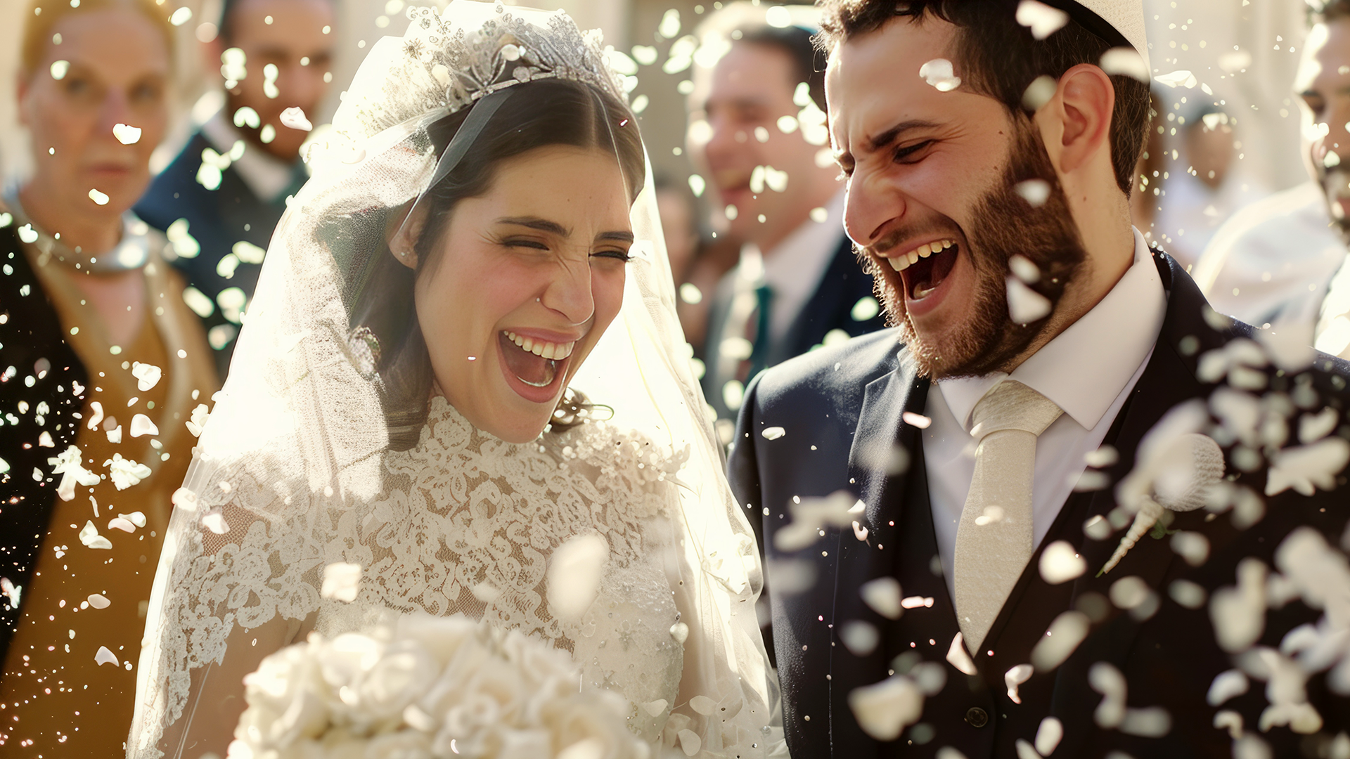 A breathtaking outdoor Chuppah ceremony setup at Prested Hall, a premier Jewish Wedding Venue Essex.